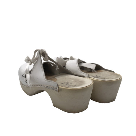 Unisex Calou - Lahtise kannaga jalanõud, suurus 41 - Valge (2)