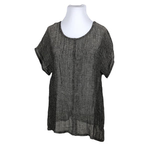 Unisex Bohéme - Mitteveniv tuunika, suurus 42 - Beige (1)
