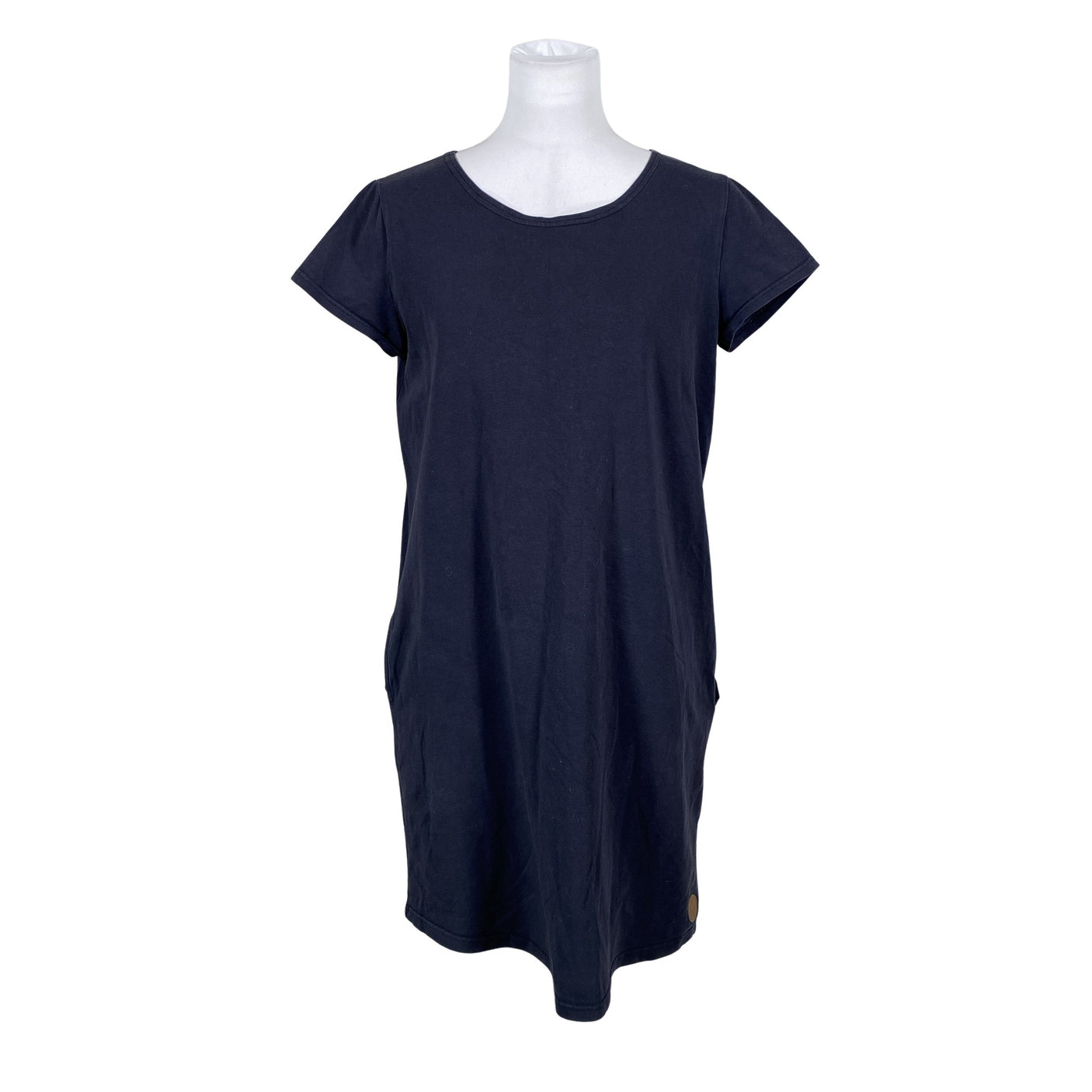Unisex Blaa - Trikotaažist kleit, suurus 38 - Sinine (1)