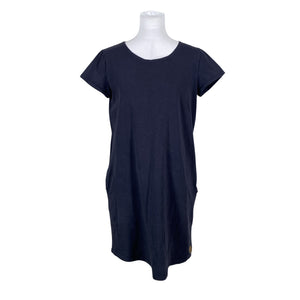Unisex Blaa - Trikotaažist kleit, suurus 38 - Sinine (1)