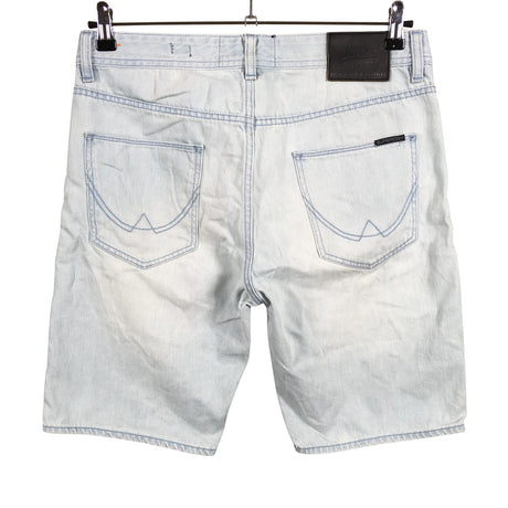 Unisex Superdry - Teksast lühikesed püksid, suurus W32 - Helesinine (2)