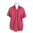Unisex Marks&Spencer - Lühikeste käistega pluus, suurus 44 - Roosa ()