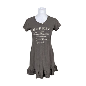 Unisex Esprit - Trikotaažist kleit, suurus 40 - Pruun (1)