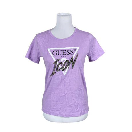 Unisex Guess - T-särk, suurus 36 - Lilla ()