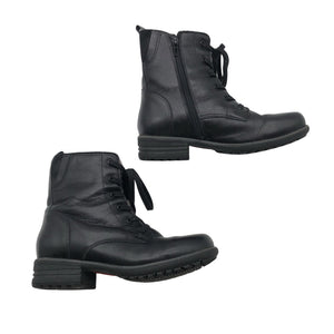 Unisex Piqant - Nööridega saapad, suurus 39 - Must (1)