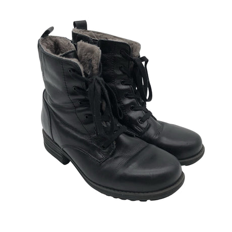 Unisex Piqant - Nööridega saapad, suurus 39 - Must (2)