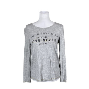 Unisex Esprit - Trikotaažist pluus, suurus 40 - Hall (1)
