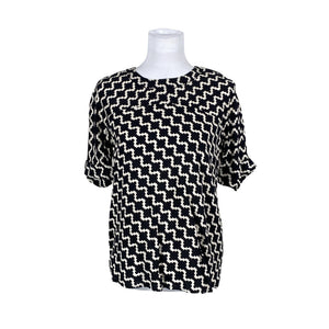 Unisex Esprit - Lühikeste käistega pluus, suurus 36 - Must (1)