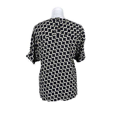 Unisex Esprit - Lühikeste käistega pluus, suurus 36 - Must (2)