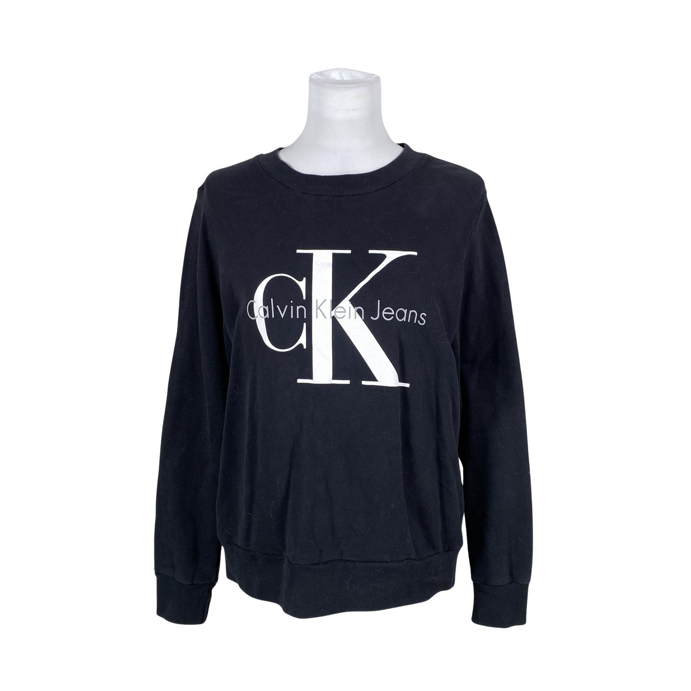Unisex Calvin Klein Jeans - Dressikangast pluus, suurus 40 - Must (1)
