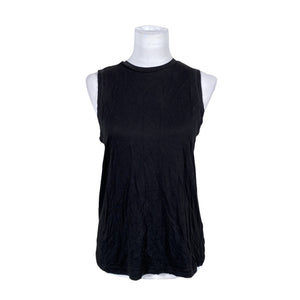 Unisex Weekday - Trikotaažist topp, suurus 38 - Must (1)