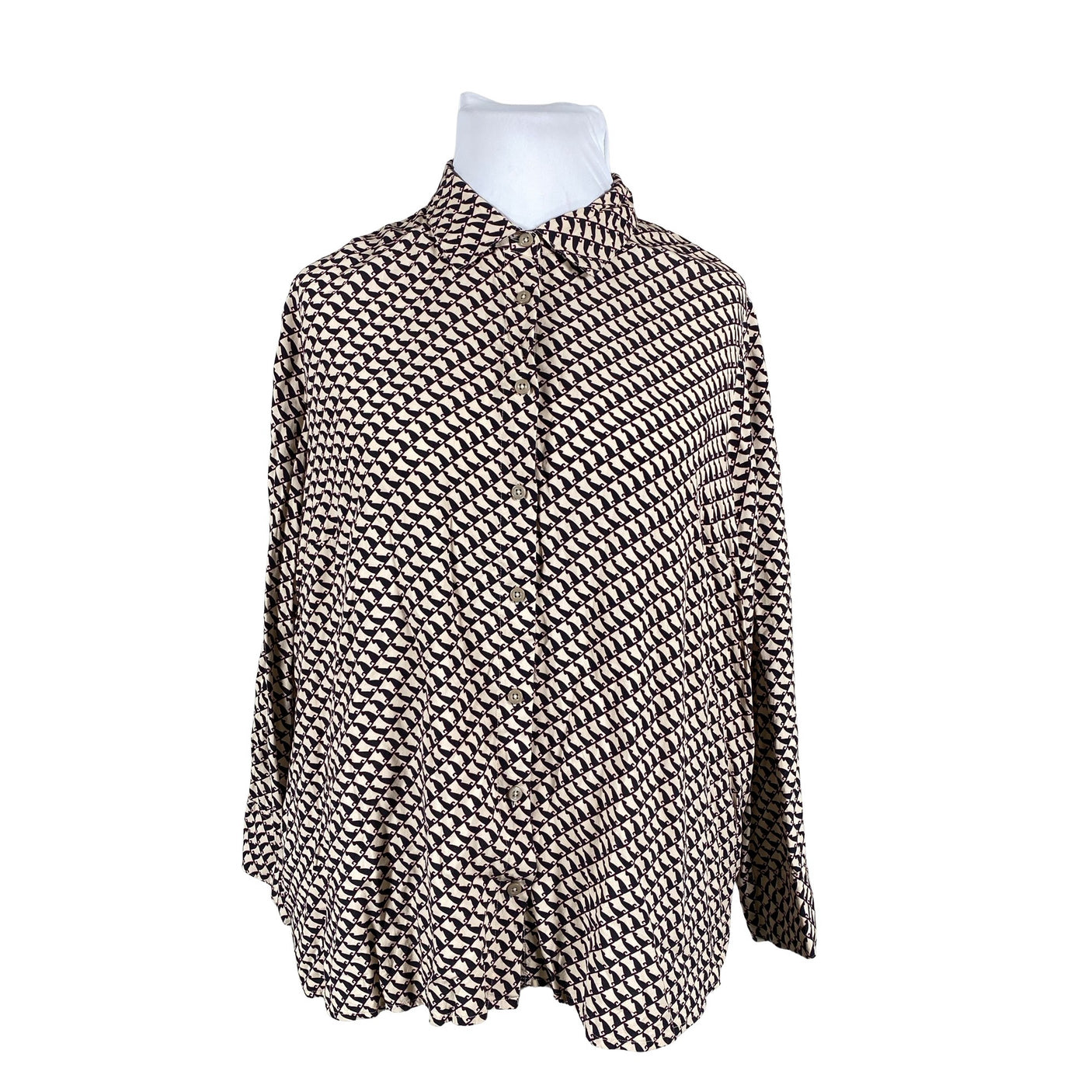Unisex Ulla Popken - Pluus, suurus 54 - Heleroosa (1)