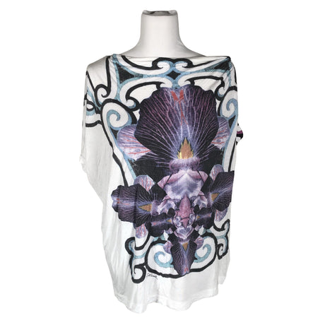 Unisex Just Cavalli - Trikotaažist tuunika, suurus 40 - Valge ()