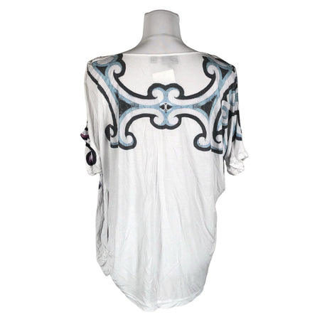 Unisex Just Cavalli - Trikotaažist tuunika, suurus 40 - Valge (2)