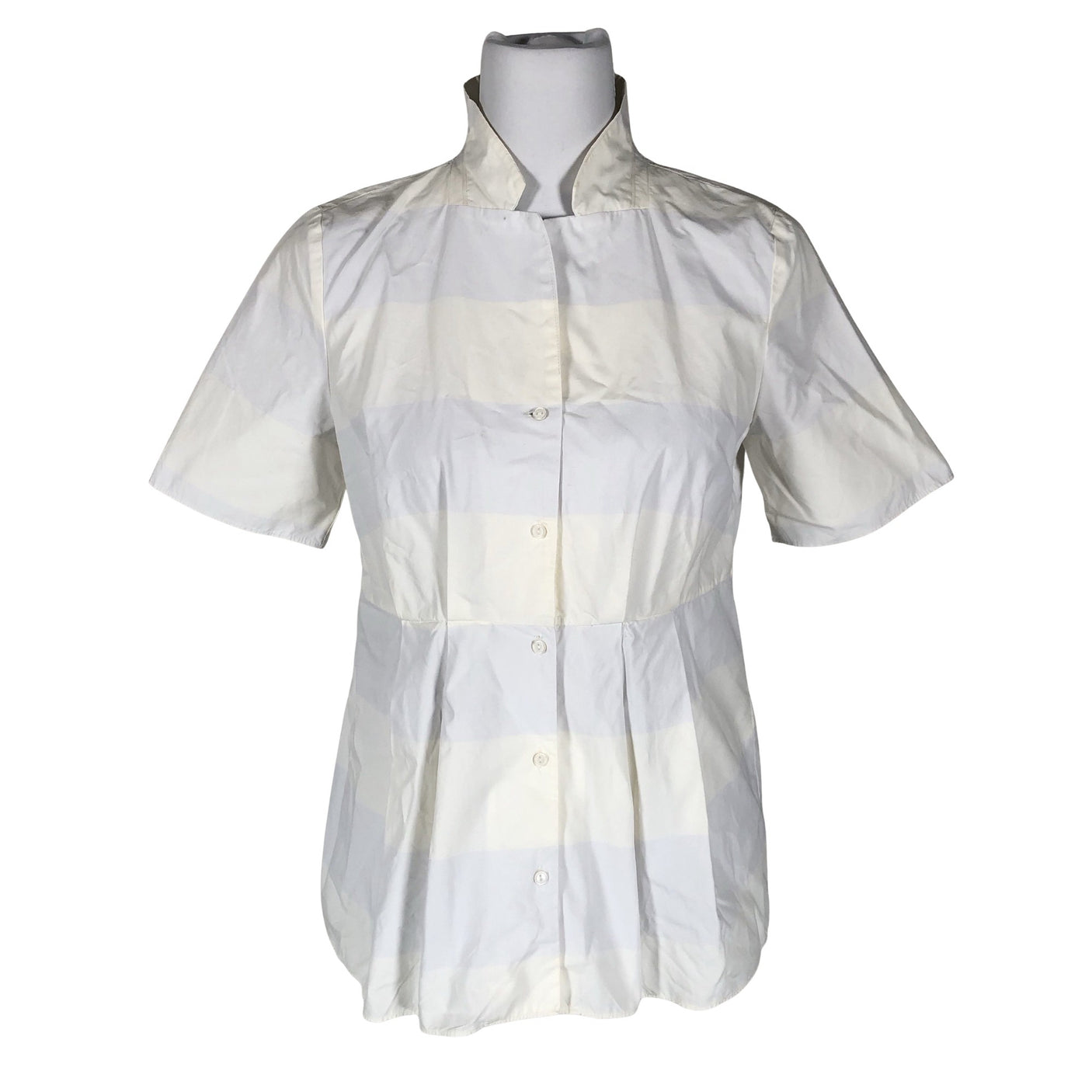 Unisex COS - Lühikeste käistega pluus, suurus 36 - Valge (1)
