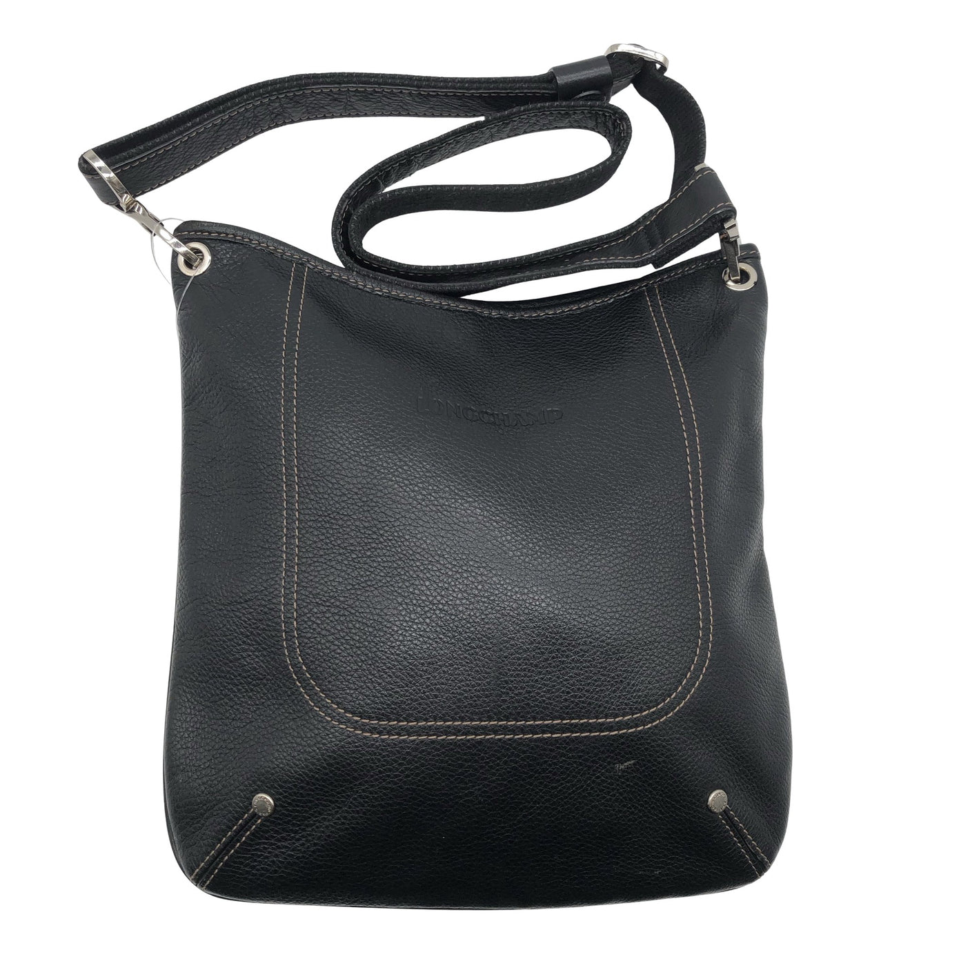 Unisex Longchamp - Õlakott, suurus Midi - Must (1)