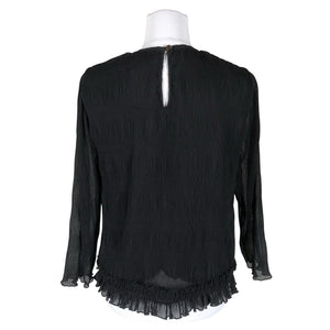 Unisex Ganni - Pluus, suurus 36 - Must (2)