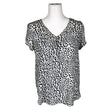 Unisex Philosophy Republic Clothing - Lühikeste käistega pluus, suurus 36 - Must ()