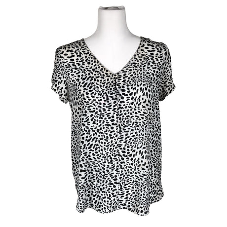 Unisex Philosophy Republic Clothing - Lühikeste käistega pluus, suurus 36 - Must ()