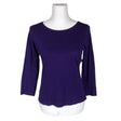 Unisex Agnès b. - Trikotaažist pluus, suurus 36 - Lilla ()