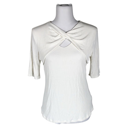 Unisex Elie Tahari - T-särk, suurus 40 - Valge ()