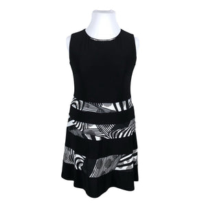 Unisex Divas - Trikotaažist kleit, suurus 42 - Must (1)