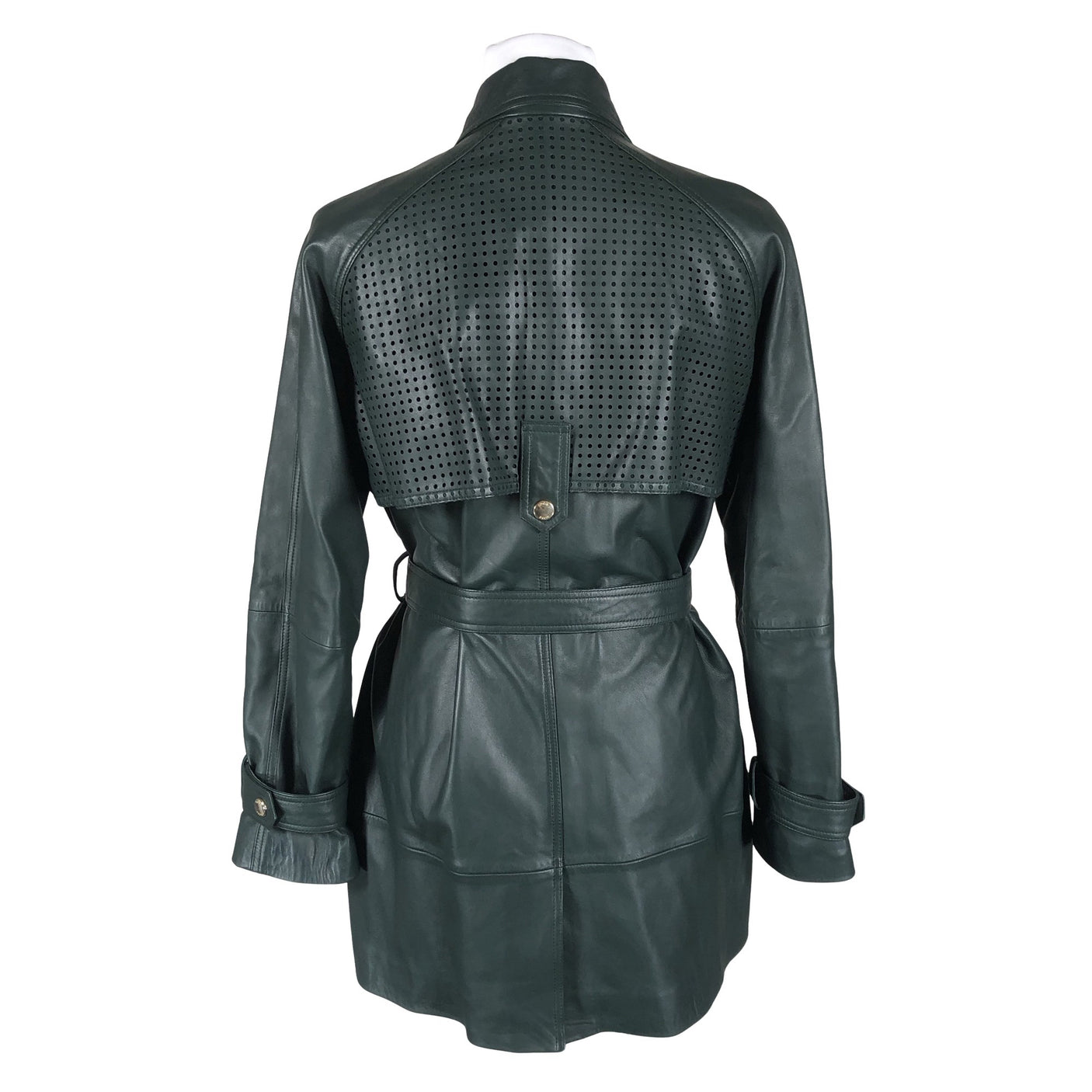 Unisex Hugo Boss - Nahktagi, suurus 36 - Roheline (2)