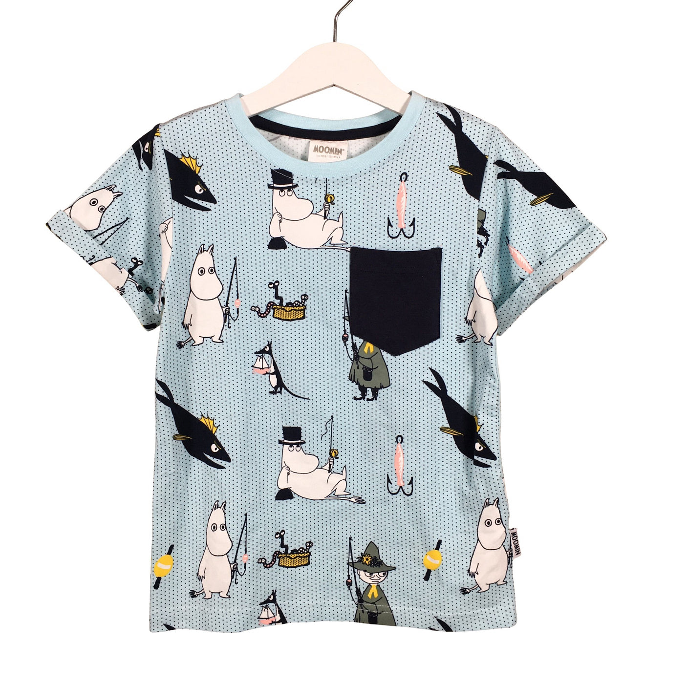 Unisex Moomin by Martinex - T-särk, suurus 110 - 116 - Helesinine (1)
