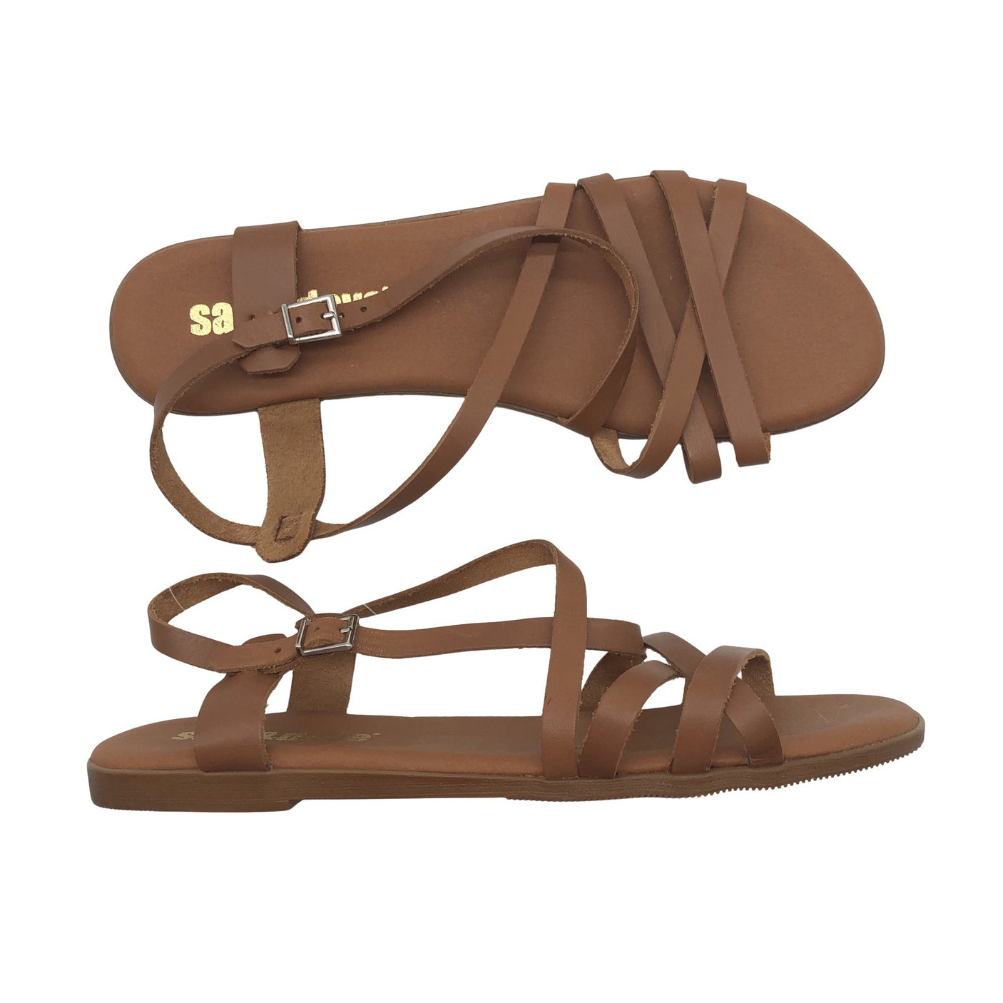 Unisex Sam&Dave - Rihmikud, suurus 41 - Pruun (1)