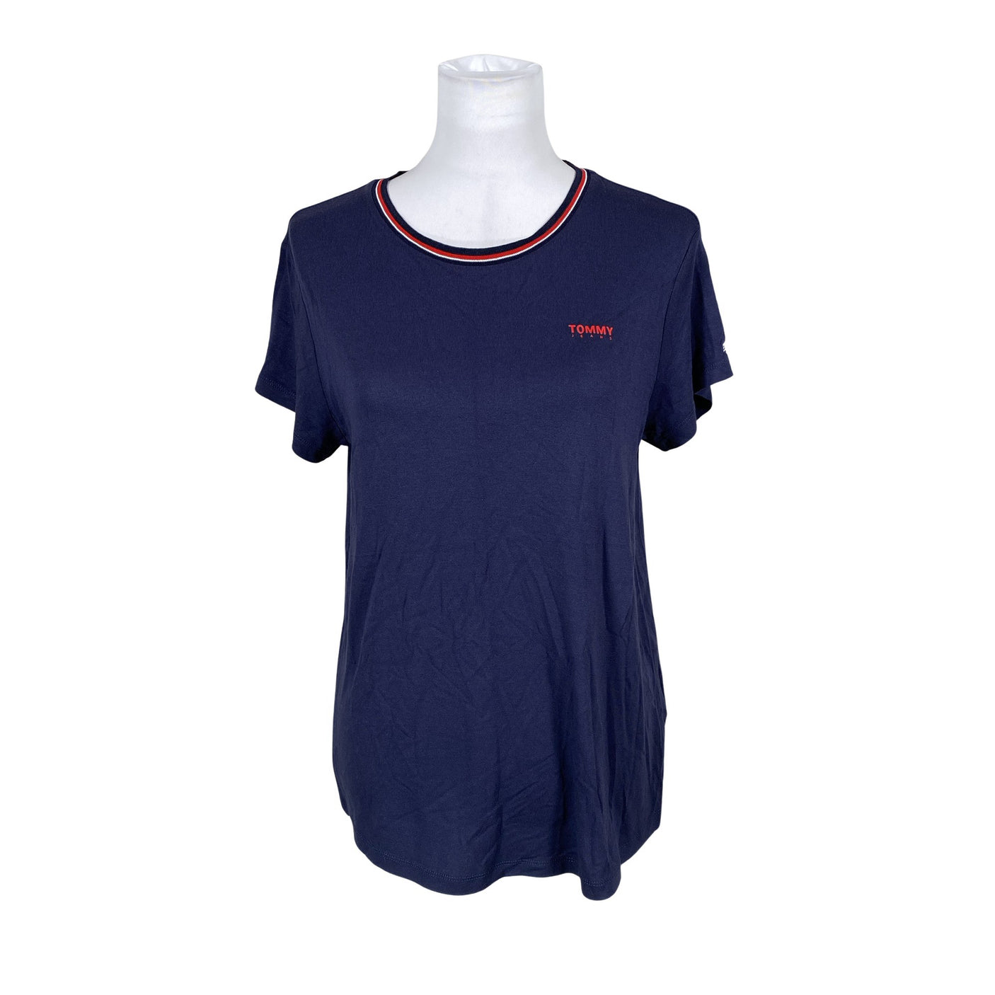 Unisex Tommy Jeans (Tommy Hilfiger) - T-särk, suurus 38 - Sinine (1)