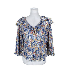 Unisex Lauren Ralph Lauren - Trikotaažist pluus, suurus 40 - Helesinine (1)