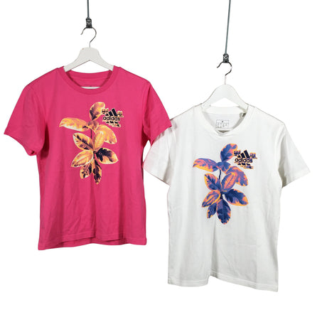 Unisex Adidas - T-särk, suurus 38 - Roosa ()