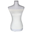 Unisex Sisley - Trikotaažist topp, suurus 38 - Valge ()
