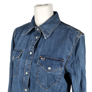 Unisex Tommy Jeans (Tommy Hilfiger) - Mitteveniv kleit, suurus 40 - Sinine (3)