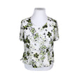 Unisex Jacques vert - Lühikeste käistega pluus, suurus 42 - Valge ()
