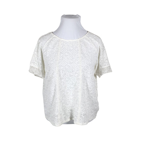 Unisex Marks&Spencer - Lühikeste käistega pluus, suurus 48 - Valge ()