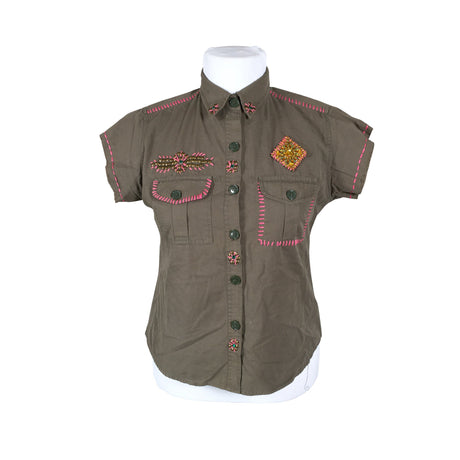 Unisex Zone - T-särk, suurus 42 - Roheline ()