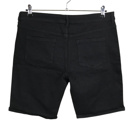 Unisex Principles - Teksast lühikesed püksid, suurus 42 - Must (2)