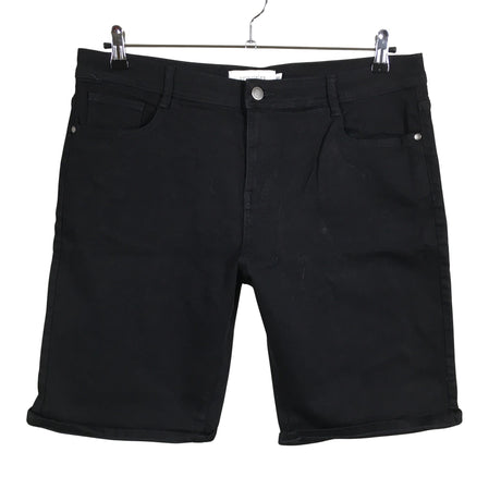 Unisex Principles - Teksast lühikesed püksid, suurus 42 - Must ()