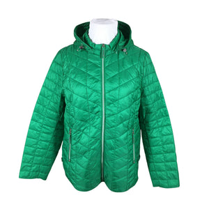 Unisex Betty Barclay - Õhem talvejope, suurus 48 - Roheline (1)