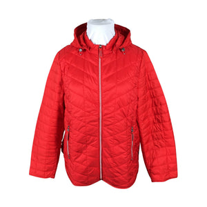Unisex Betty Barclay - Õhem talvejope, suurus 48 - Punane (1)