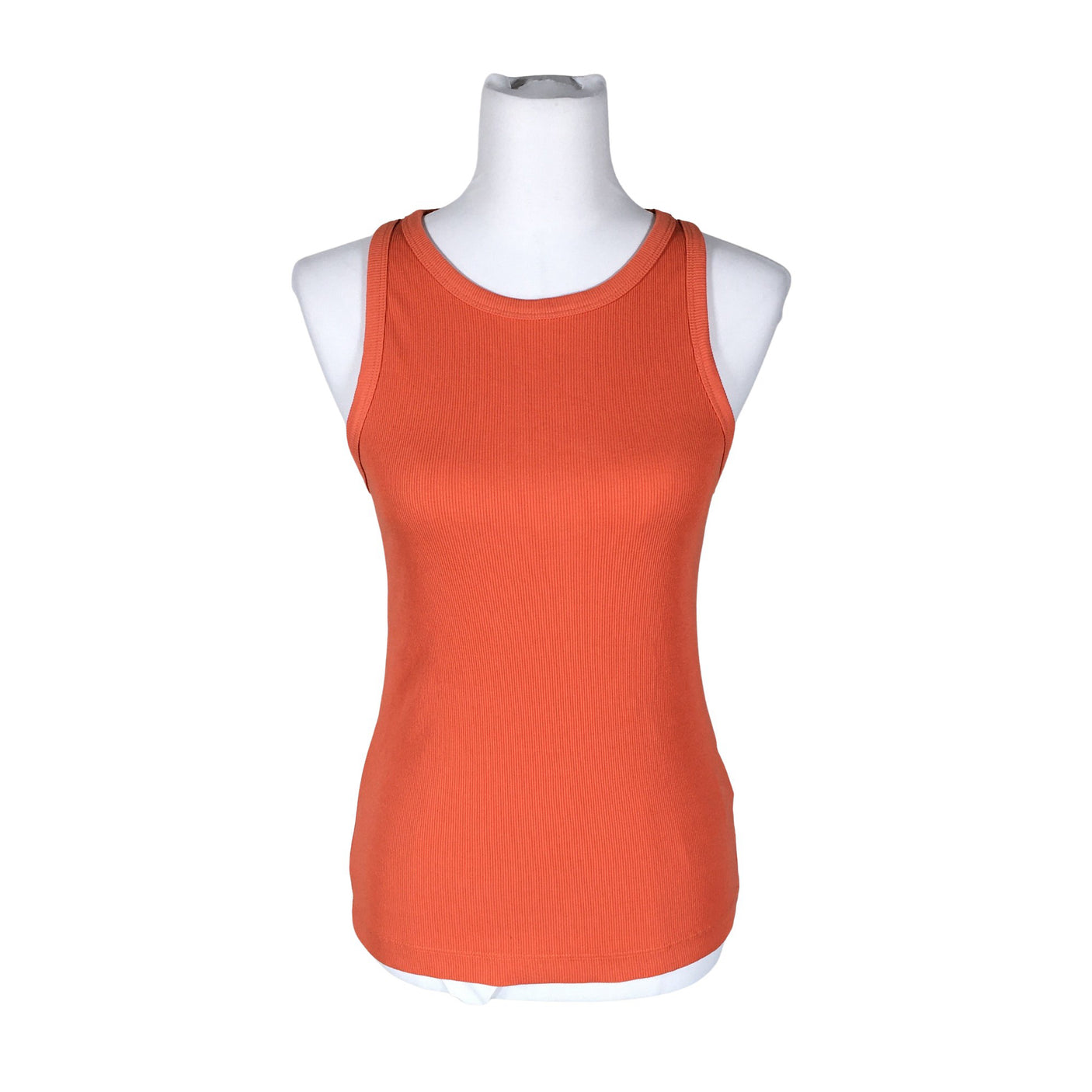 Unisex Knowledge Cotton Apparel - Trikotaažist topp, suurus 40 - Oranž (1)