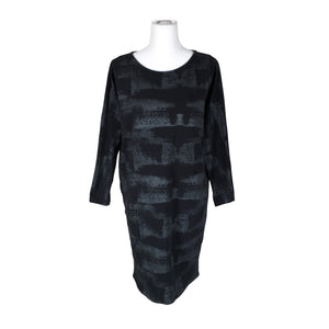 Unisex Lumoan - Trikotaažist kleit, suurus 40 - Must (1)