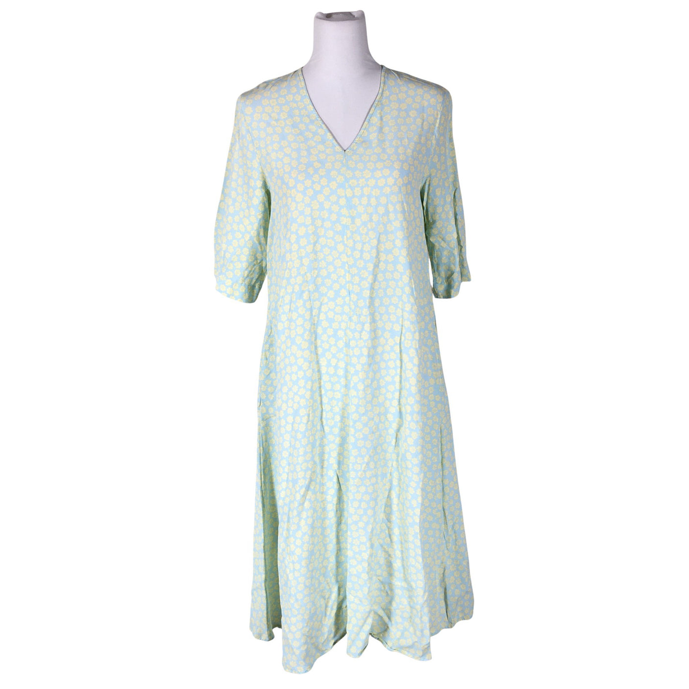 Unisex Marimekko - Mitteveniv kleit, suurus 40 - Türkiis (1)