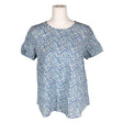 Unisex Benetton - Lühikeste käistega pluus, suurus 38 - Helesinine ()