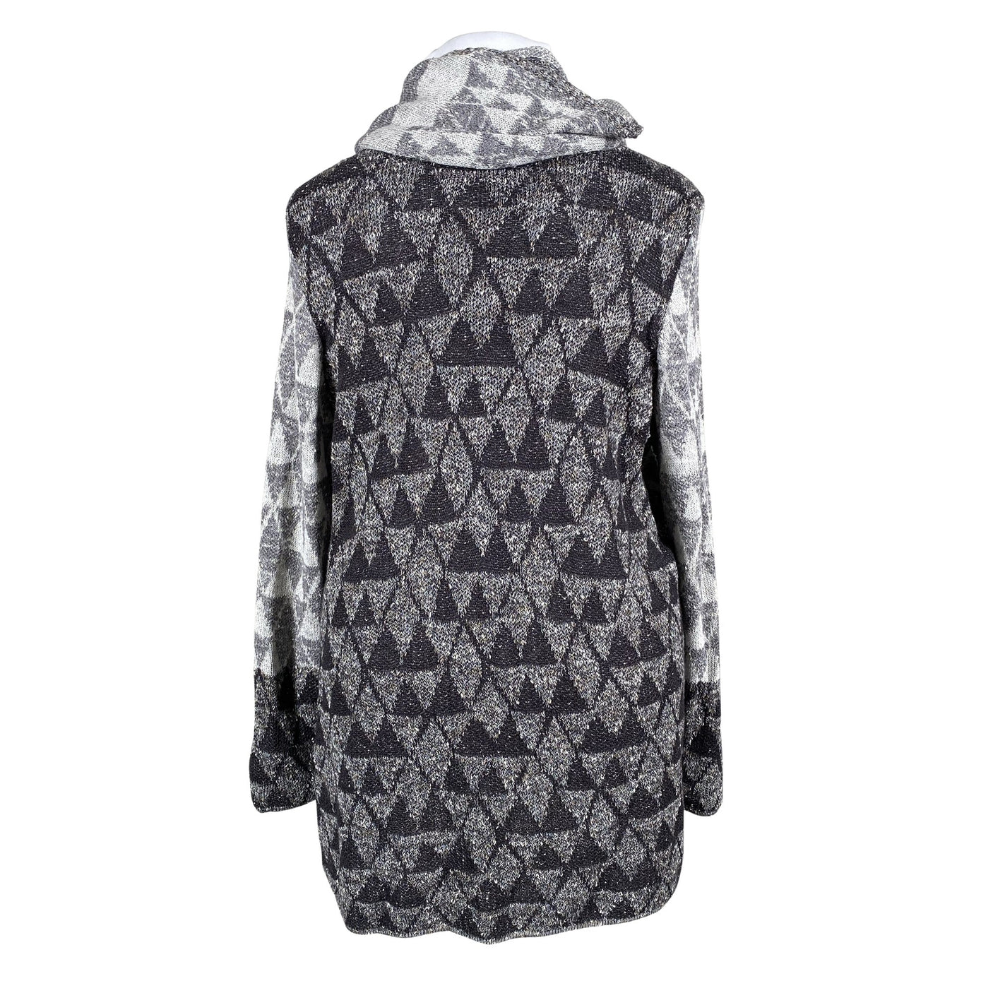 Unisex Nic+Zoe - Kootud tuunika, suurus 42 - Hall (3)