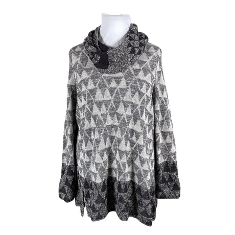 Unisex Nic+Zoe - Kootud tuunika, suurus 42 - Hall ()