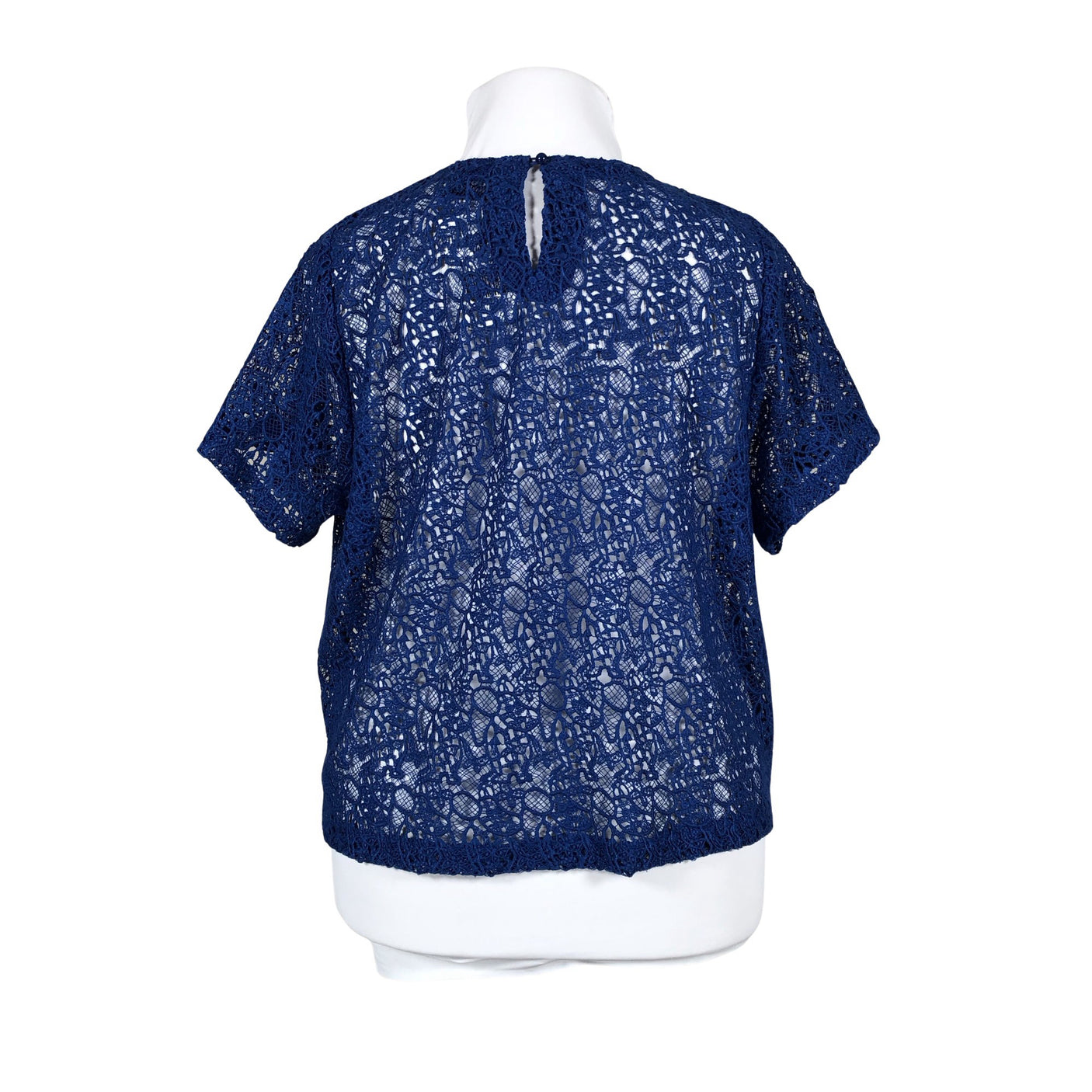 Unisex IVANAhelsinki - Lühikeste käistega pluus, suurus 46 - Sinine (2)