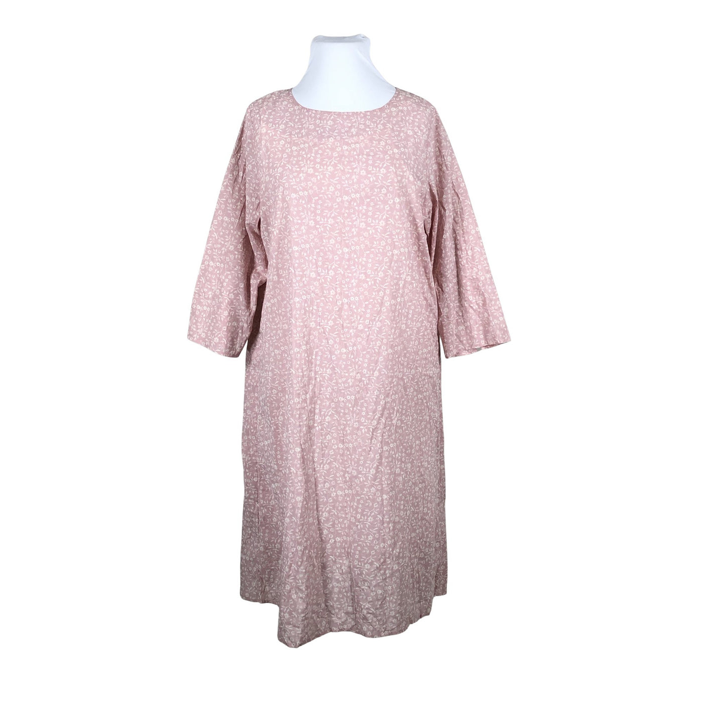 Unisex Uniqlo - Mitteveniv kleit, suurus 42 - Heleroosa (1)