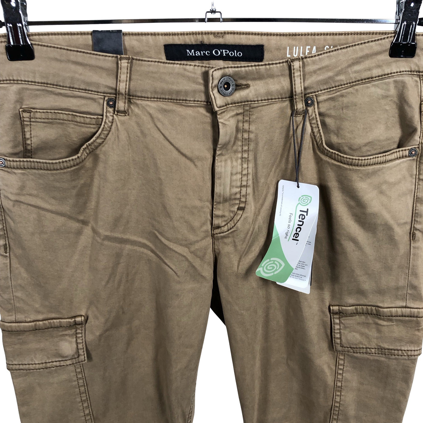 Unisex Marc O'Polo - Mittevenivad püksid, suurus W32 - Pruun (3)